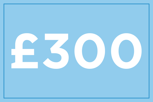 Gift Certificate £300