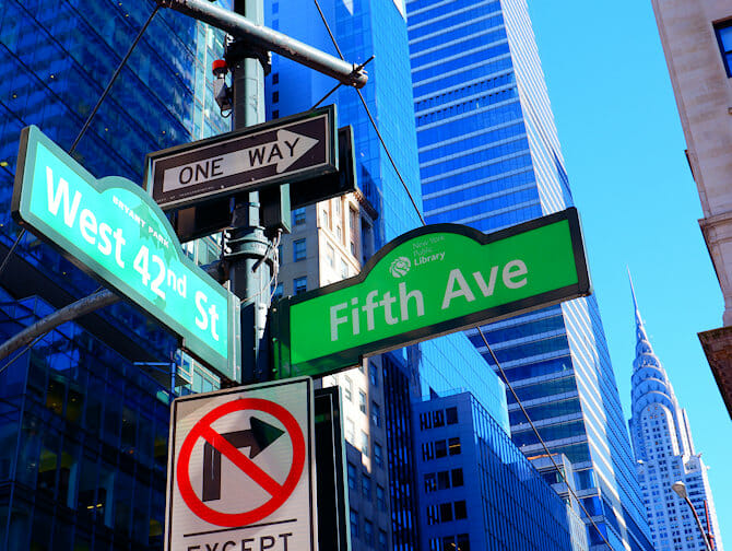 Finding your way Around New York NewYork.co.uk